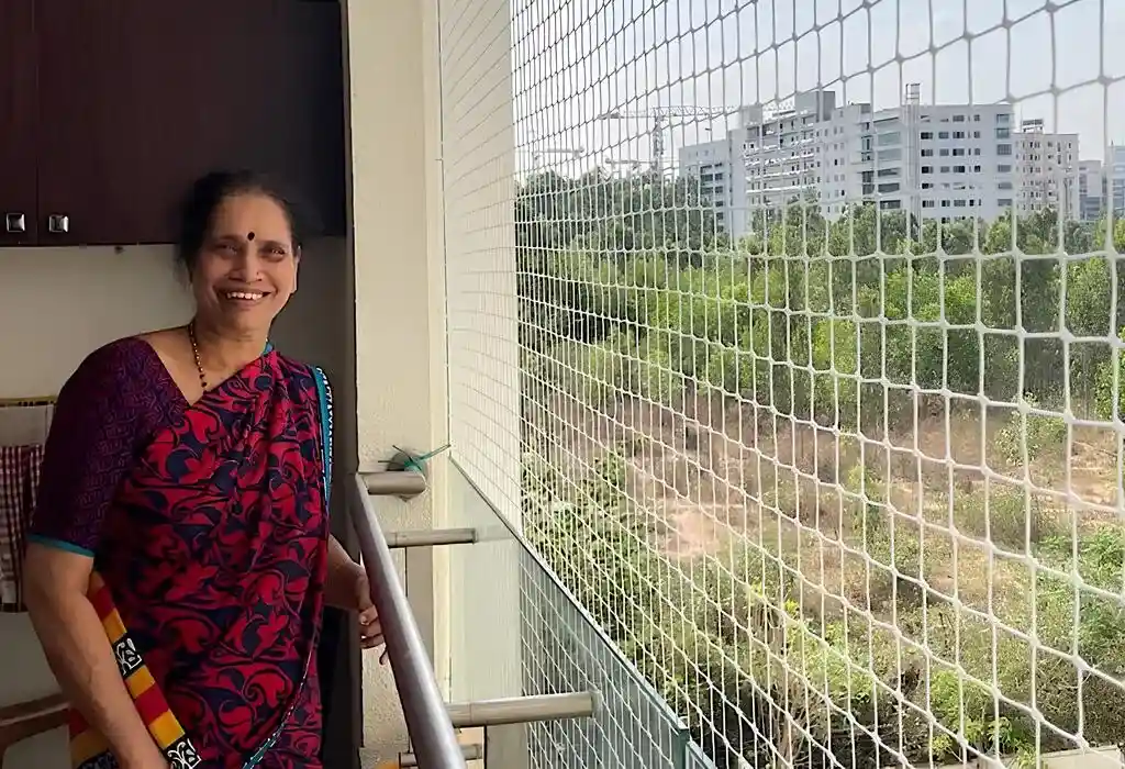 Premium Quality Bird Net for Balcony in Narsingi and Kokapet - Elite Netting