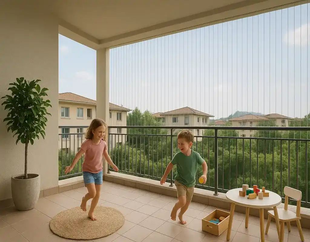 Premium Quality Balcony Invisible Grills in Nampally and Masab Tank