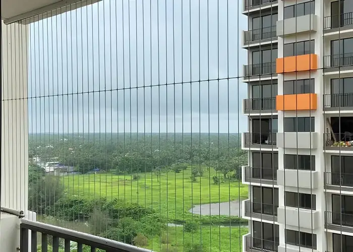 Best Quality Balcony Invisible Grills in NGRI Colony and Kavuri Hills