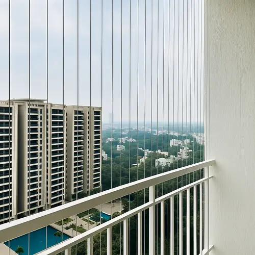 Premium Balcony Invisible Grills in Suchitra Junction and Chintal