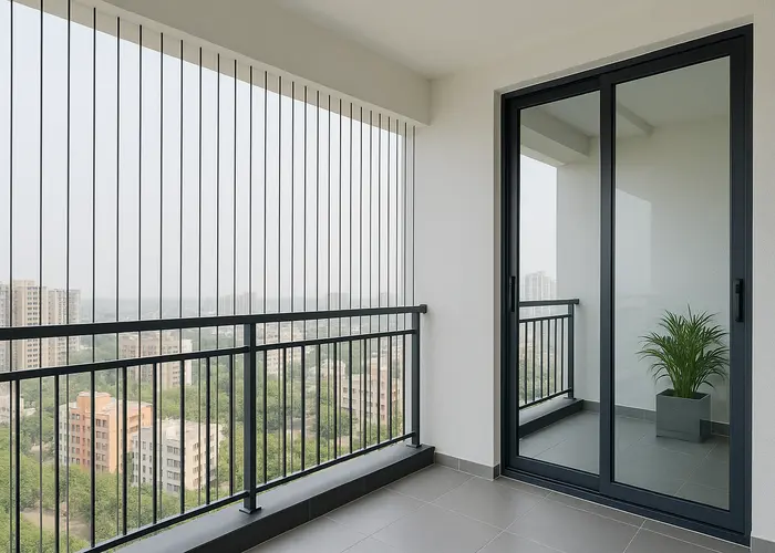 Best Balcony Invisible Grills in Tathawade and Bhumkar Chowkhe