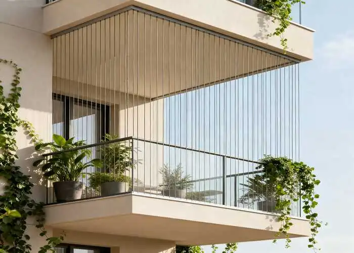 Top Premium Quality 316 SS Nylon Coated Invisible Grills in Pune