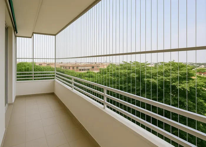 Top Premium Quality Stainless Steel Invisible Grills for Balcony in Pune