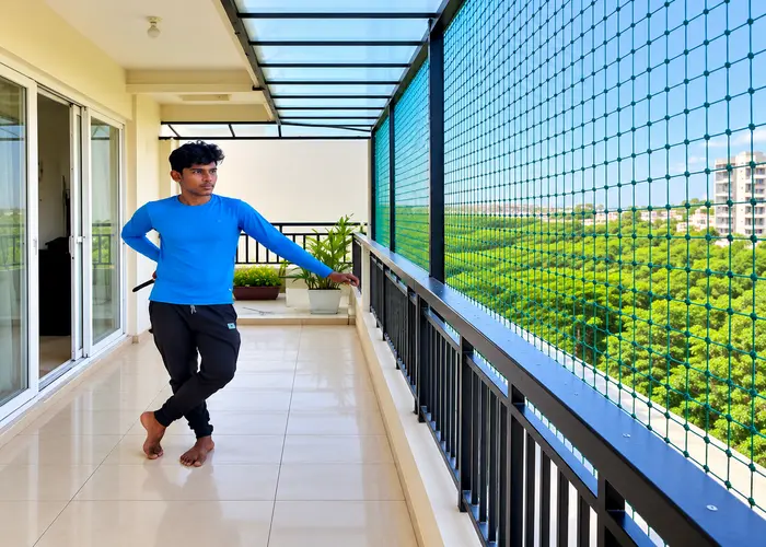 Balcony Safety Nets in Kharadi and Wagholi